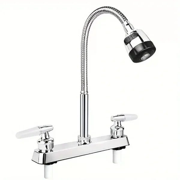 South American RV Kitchen Faucets Dual Port Faucet Kitchen Splashproof Faucet Replacement Sink Faucets Kitchen Accessories ﻿